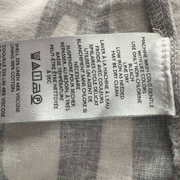 Maeve linen blend printed Maxi Skirt - Picture 6 of 9